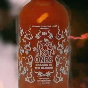 Bottle of Dragon in the Clouds sauce