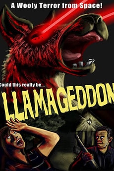 Movie poster for Llamageddon